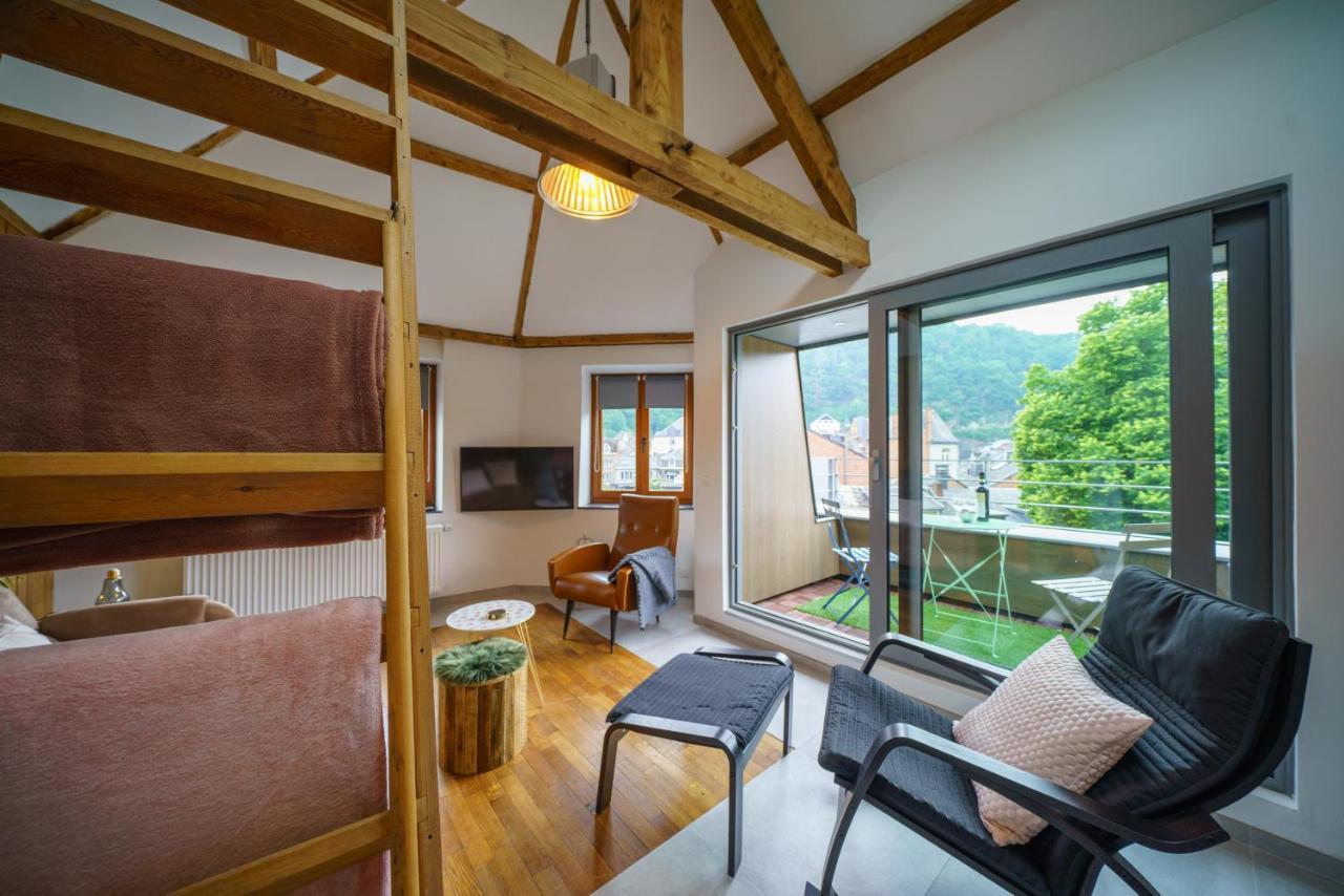 Appartement Les Bleuets 라로셰안알데네 외부 사진